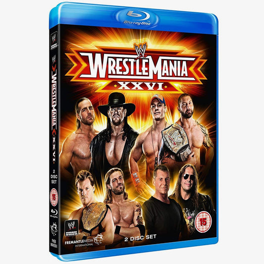 WWE WrestleMania 26 Blu-ray