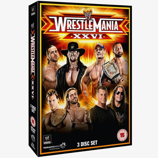 WWE WrestleMania 26 DVD