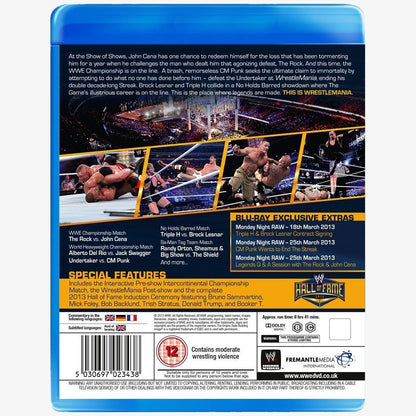 WWE WrestleMania 29 Blu-ray