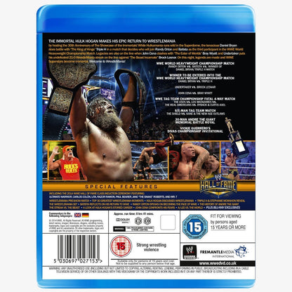 WWE WrestleMania 30 Blu-ray