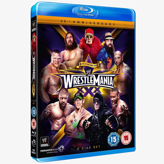 WWE WrestleMania 30 Blu-ray