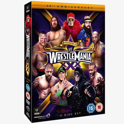 WWE WrestleMania 30 DVD