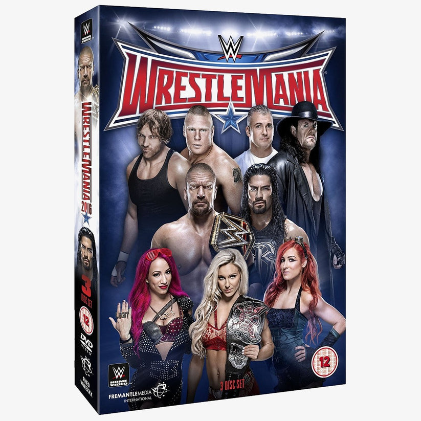 WWE WrestleMania 32 DVD – wrestlingshop.com