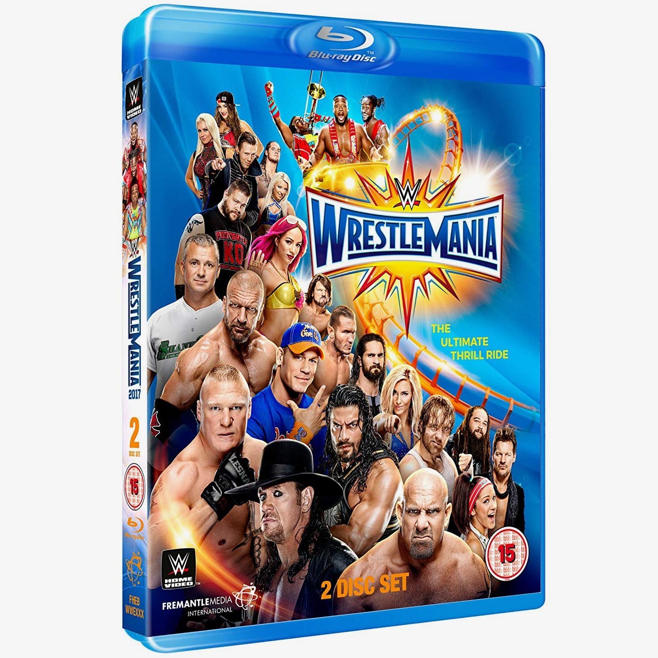 WWE WrestleMania 33 Blu-ray