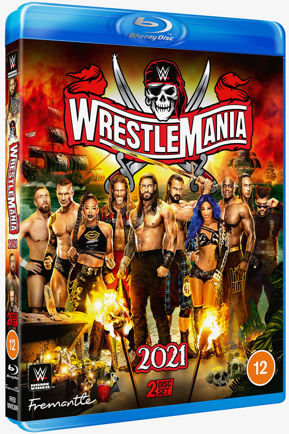 WWE WrestleMania 37 Blu-ray