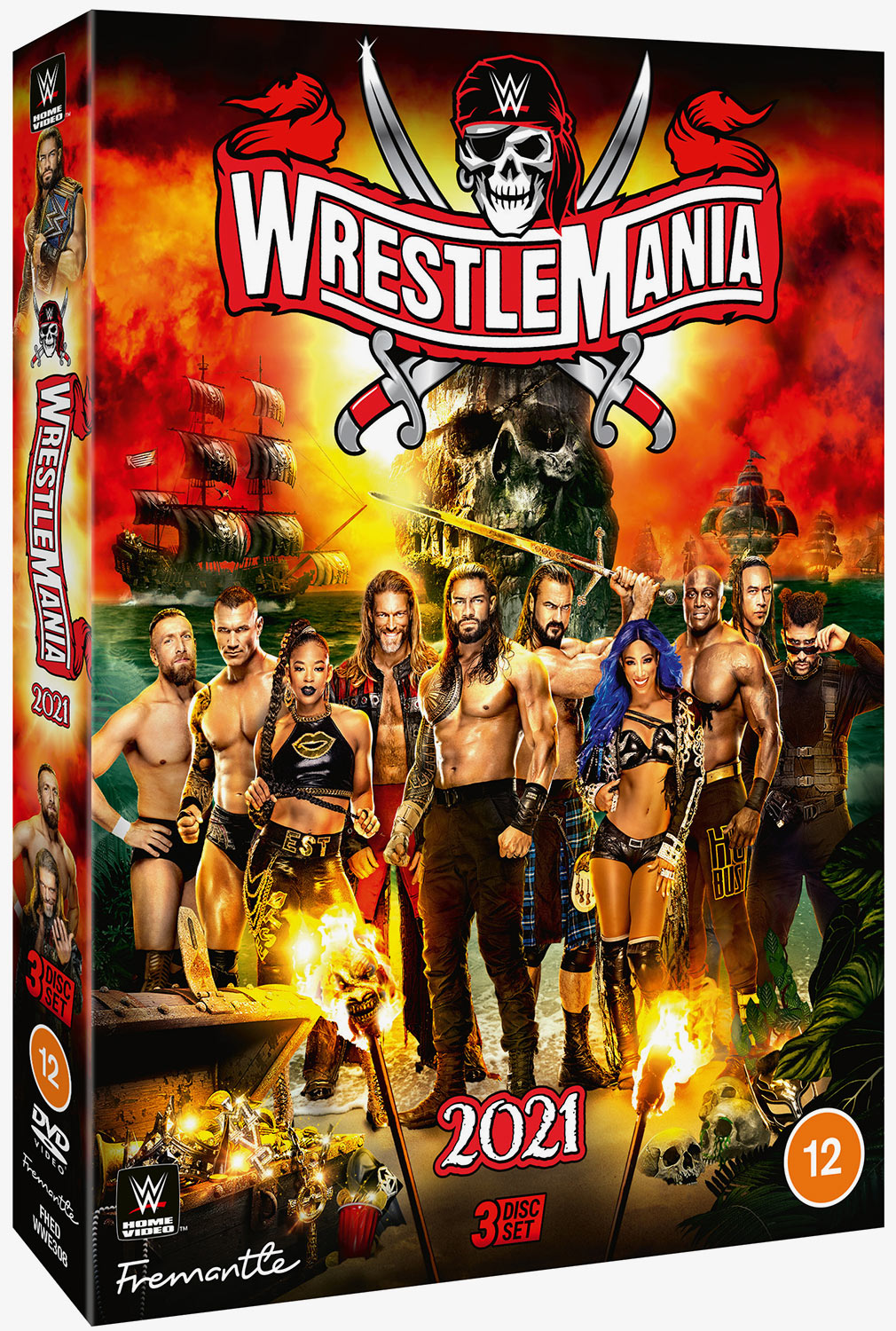 WWE WrestleMania 37 DVD