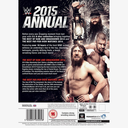 WWE 2015 Annual DVD (6 Discs)