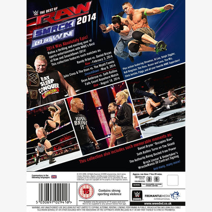WWE Best of Raw & SmackDown 2014 DVD