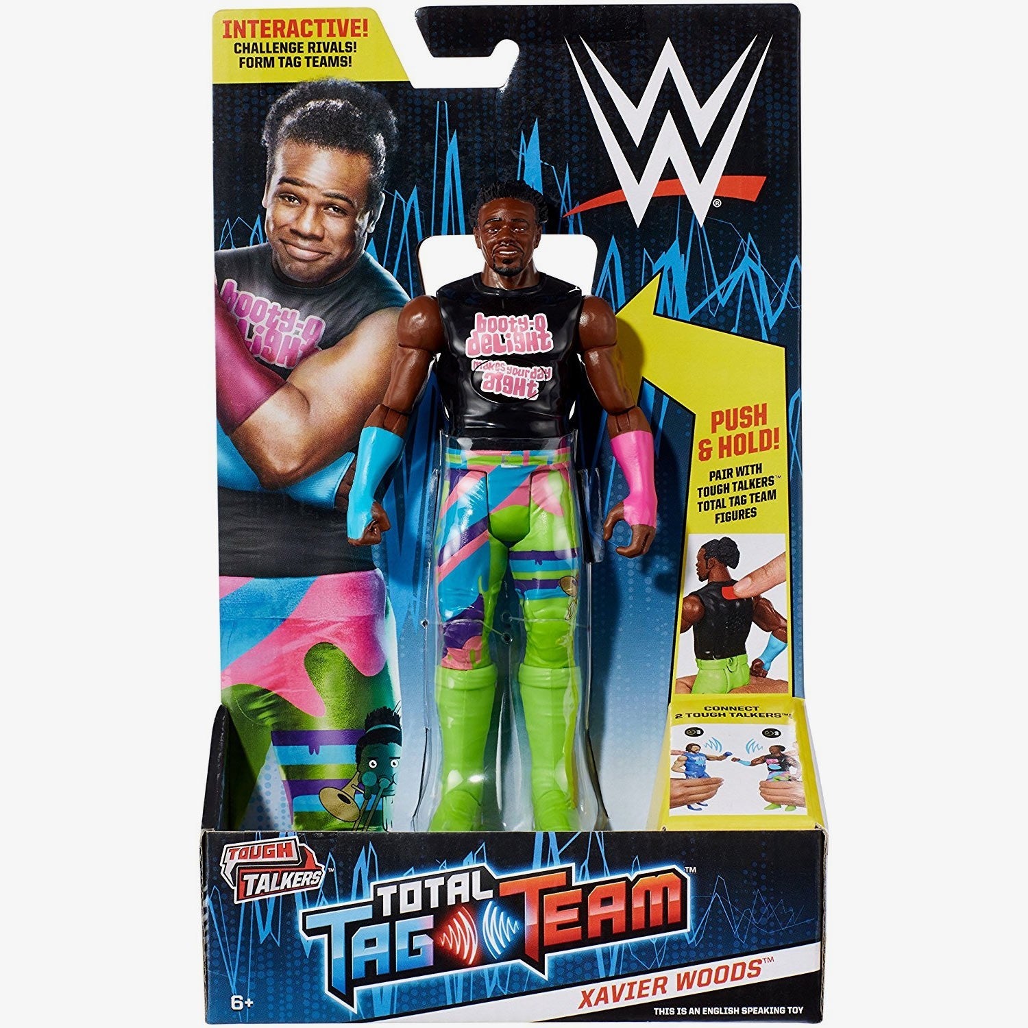 Xavier Woods WWE Tough Talkers Total Tag Team wrestlingshop