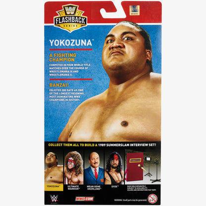 Yokozuna - WWE Flashback Elite Series #1 (Damaged packaging)