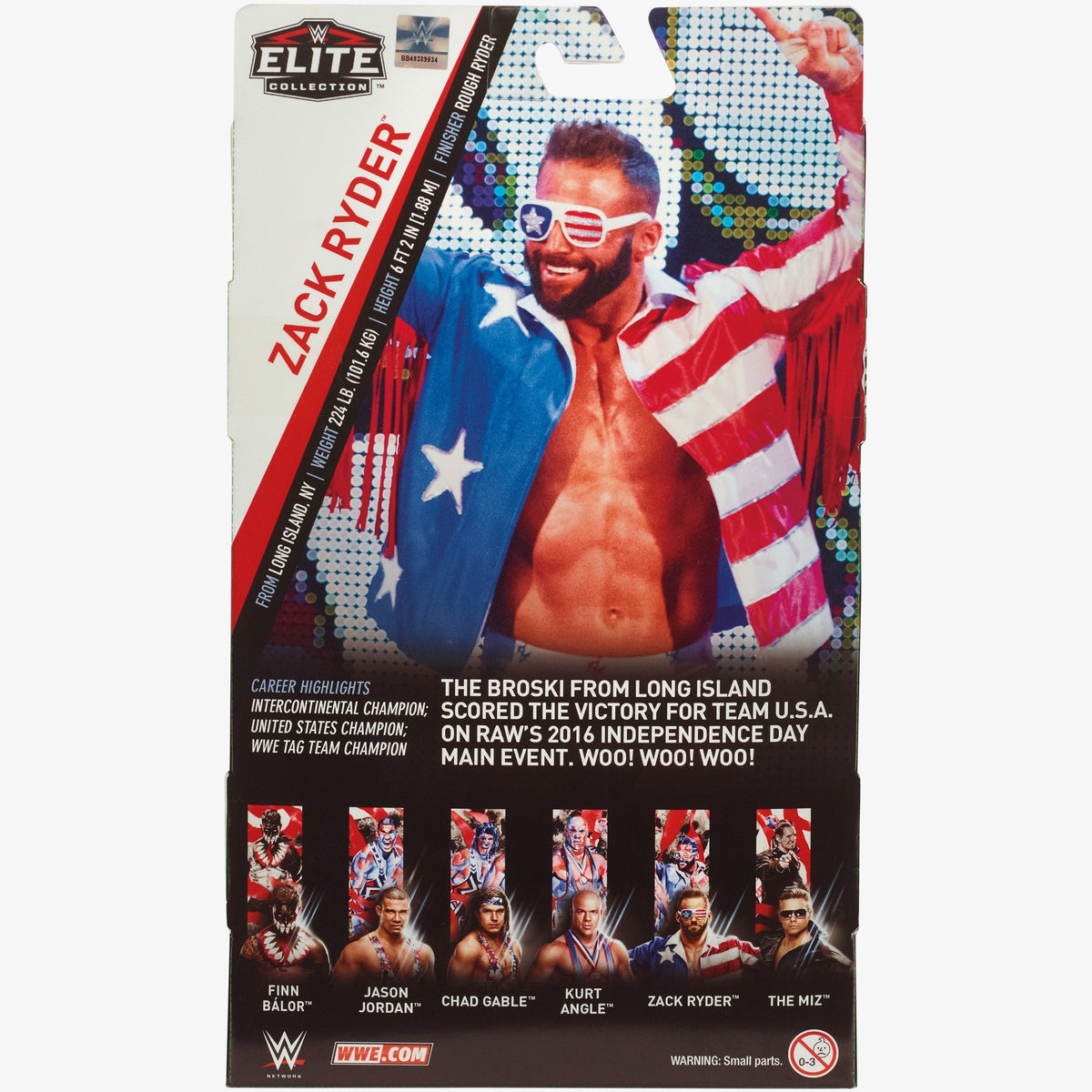 Azik Rider Zack Ryder WWE Elite Collection Series #59 – wrestlingshop.com