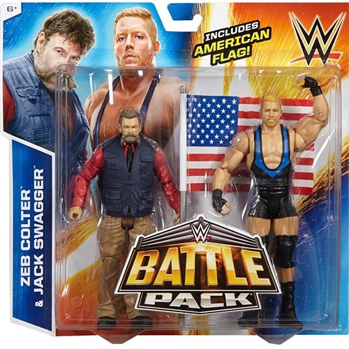 Jack Swagger &amp; Zeb Colter - WWE Battle Pack Series #35 Action Figures